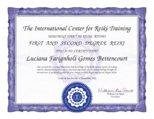 Luciana Bettencourt - Reiki I II Willian